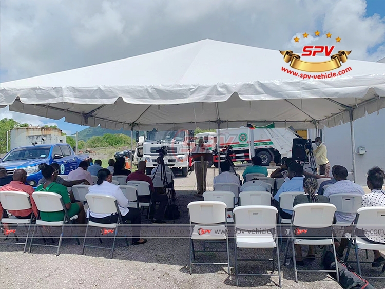 Receipt Ceremony for SPV Garbage Compactors Truck 2